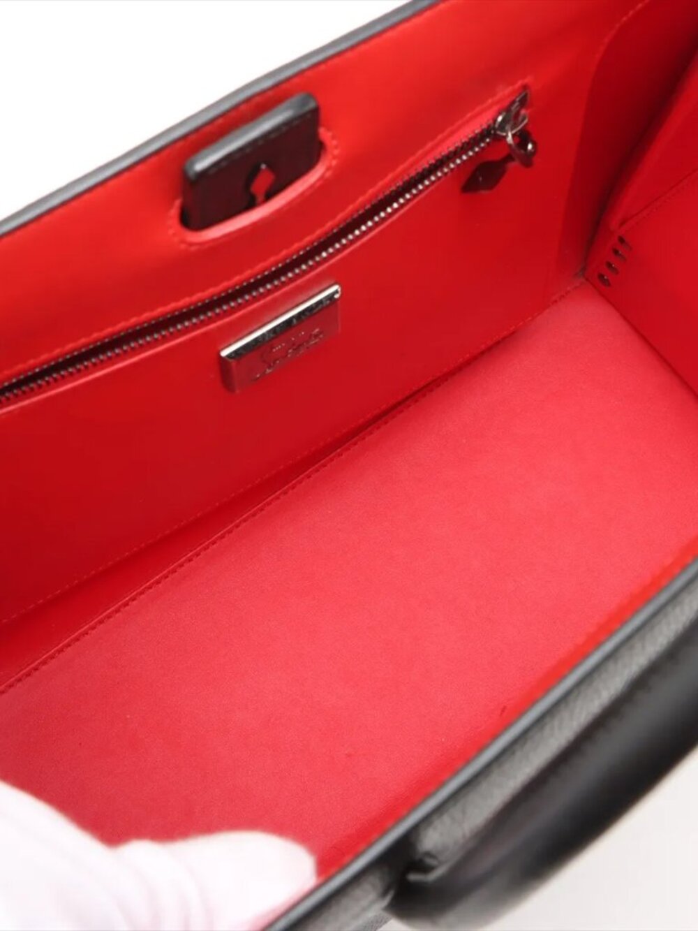 wdiamond Louboutin 2 Way Bag A48 - Picture 8 of 12